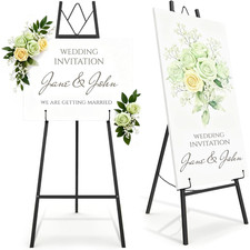 47" Wedding Sign Easel Stand