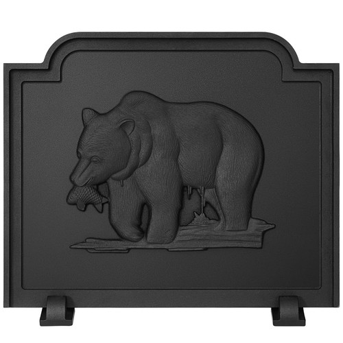Cast iron firebacks - 20", for