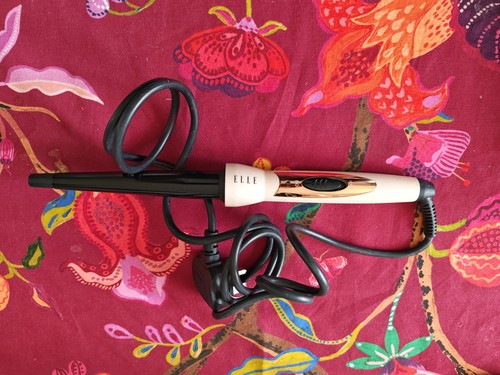 Elle ceramic curling wand hair - elle,