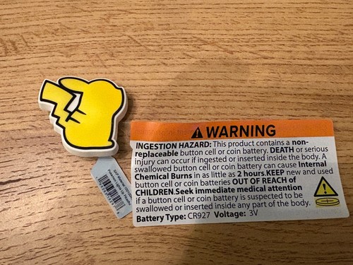Crocs pokemon charm pikachu - charm,