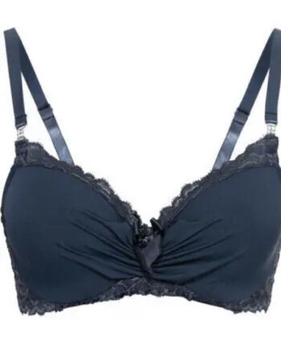 Deep blue bra 34c underwired - bra,