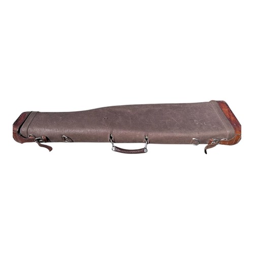 Leather gun case - gun,