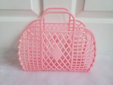 80s Retro Style Jelly Bag Pink