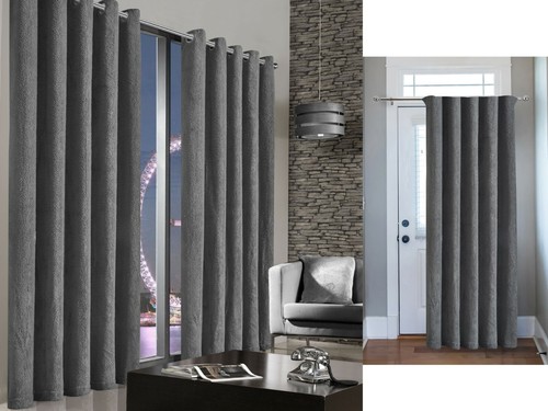 Teddy fleece curtains fully - curtains,