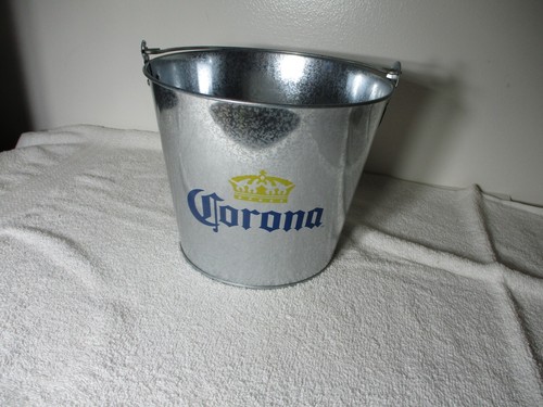 Metal corona beer bucket ice - beer,