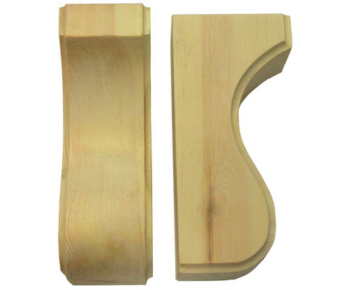 Wooden corbels timber - wooden, shelf