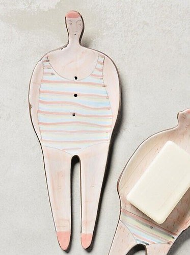 New anthropologie lady - new, swimmer