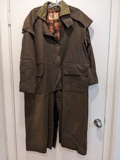 Driz a bone oilskin coat. The