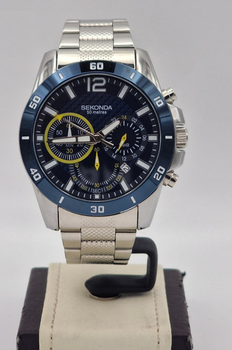 Sekonda mens chronograph watch - sekonda,