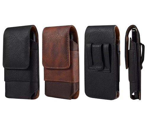 Universal leather waist bag - waist,