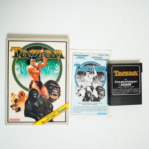 Colecovision game tarzan - colecovision, boxed