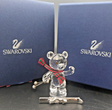 SWAROVSKI KRIS BEAR WITH SKIS