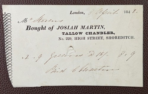 1842 josiah martin - 1842,
