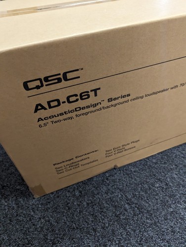 Pair qsc c6t 6 - of,