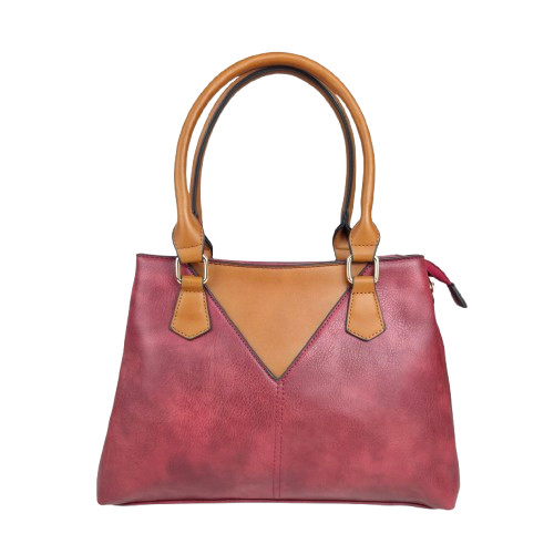 Ladies faux leather handbag - ladies,