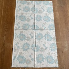 Laura Ashley Curtain Fabric Kimono Duck Egg Blue / Cream Good Used Condition