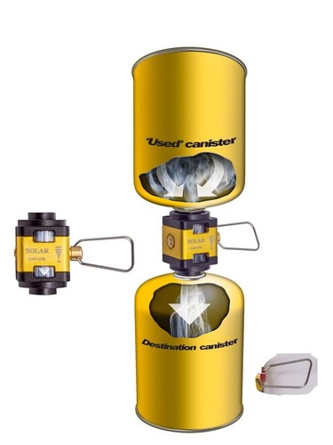 Solar tackle gas link - valve,