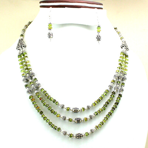 Necklace earrings natural - necklace,
