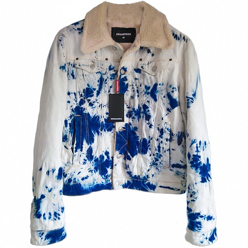 Dsquared2 jean jacket tie - tie, dye