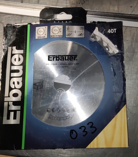 Erbauer wood 40t - erbauer, circular