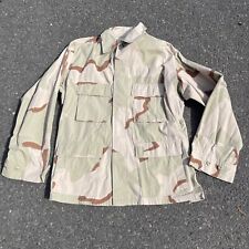 US Army Surplus Tri Colour Desert DCU BDU Jacket Shirt, Army Combat Uniform, Rip
