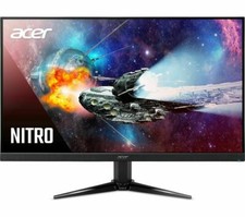 ACER NITRO QG241Y 23.8" GAMING MONITOR FULL HD 1920 x 1080p LCD HDMI VGA BLACK