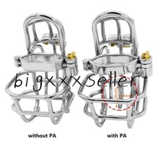 Stainless Steel Male Chastity