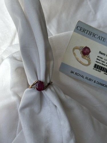 Gems 9ct yellow gold - tv,