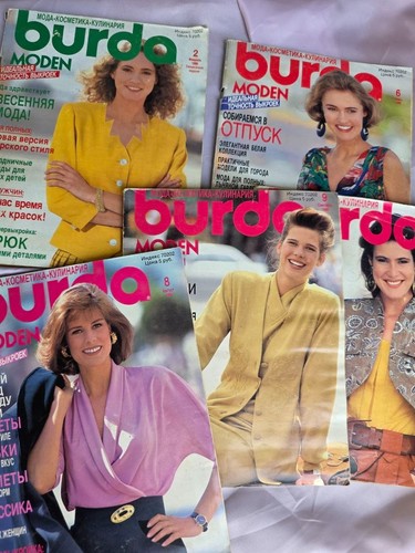 Vintage 1990 burda moden - vintage,