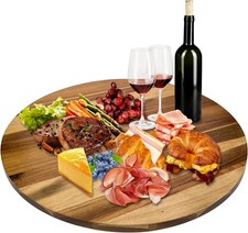 26'' Acacia Wooden Lazy Susan