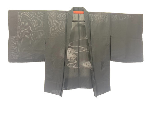 Vintage kimono haori - vintage, silk
