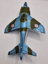 VINTAGE DINKY TOYS HAWKER HARRIER JUMP JET 722 for Restoration Or Spares. x