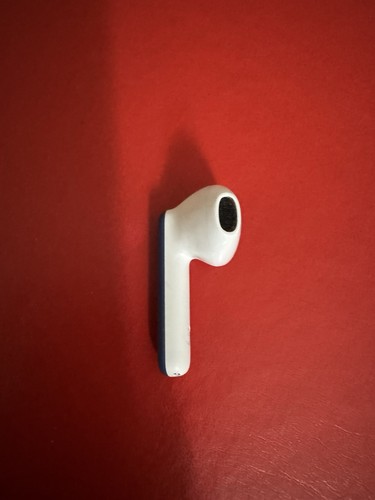 Earpod earbud white blue - white, (only
