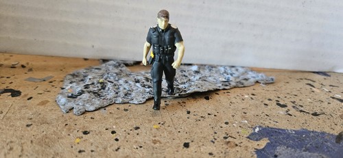 Scale3d painted figure police - ,