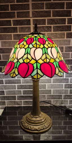 Large tiffany lamp - tiffany,