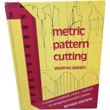 Metric Pattern Cutting Winifred Aldrich Hardcover Revised Edition Fashion
