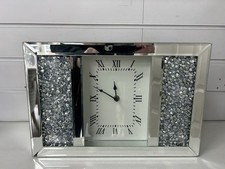 Mantle Clock Mirror Crushed