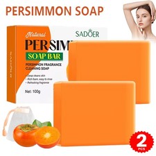 2X Natural Persimmon Soap Bar