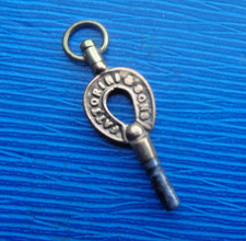 Advertising Pocket Watch Key   Fattorini & Sons  of  Bradford  Yorkshire