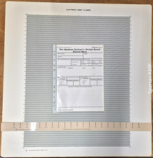 BROTHER KNITMASTER KNITTING MACHINE RARE HUGE MACHINE KNITTERS DESIGN BOARD