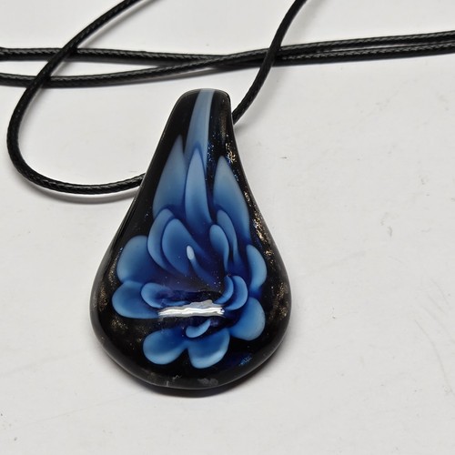 Blue flower with - flower,
