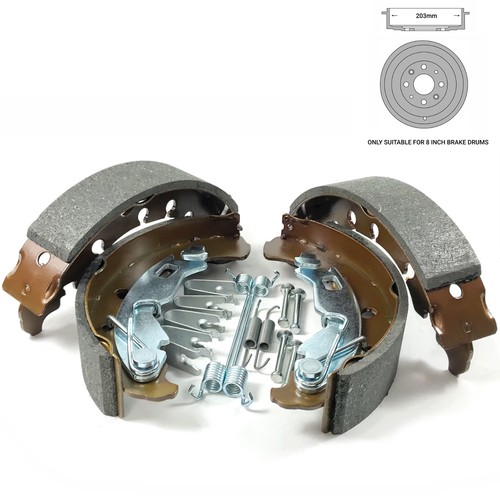 Rear brake shoes - fitting, kit