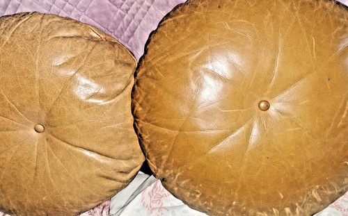 Round light brown natural - 2, x