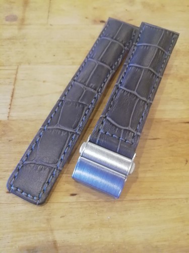 Mens 22mm luxury - 22mm, leather