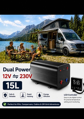Campervan 12v 230v dual - campervan, 15