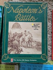 Avalon Hill Napoleon’s Battles, Unpunched. Plus Napoleon's Battles: Module One
