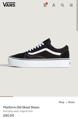 Vans platform old - vans,