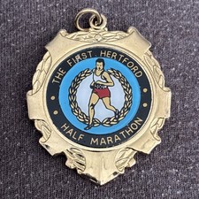 The First  Hertford marathon 2017 Souvenir Participant’s medal-Knebworth House