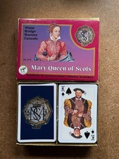 PIATNIK 2173 MARY QUEEN SCOTS PLAYING CARDS - 2 x 52 CARDS - FREE UK POSTAGE!!