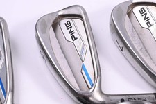 Left Hand Ping i-Series E1 Irons / 5-PW+GW / Black Dot / Regular Flex Ping AWT